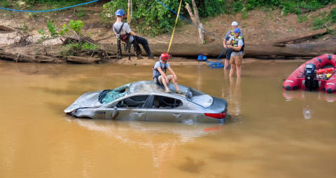 On June 28th 2025, Four members from Station 36 had the opportunity to train with the Madison-Rockingham Rescue Squad.