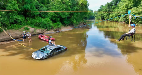 On June 28th 2025, Four members from Station 36 had the opportunity to train with the Madison-Rockingham Rescue Squad.