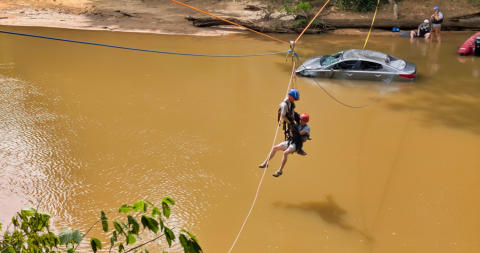 On June 28th 2025, Four members from Station 36 had the opportunity to train with the Madison-Rockingham Rescue Squad.