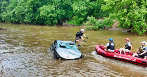 On June 28th 2025, Four members from Station 36 had the opportunity to train with the Madison-Rockingham Rescue Squad.