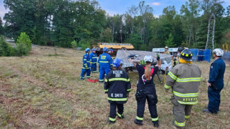 On September 15th 2025, Four members from Station 36 had the opportunity to train with the Madison-Rockingham Rescue Squad.