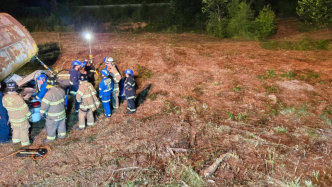 On September 15th 2025, Four members from Station 36 had the opportunity to train with the Madison-Rockingham Rescue Squad.