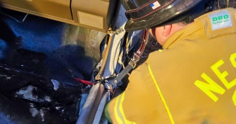 On September 15th 2025, Four members from Station 36 had the opportunity to train with the Madison-Rockingham Rescue Squad.