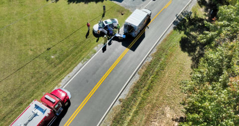 On September 15th 2025, Four members from Station 36 had the opportunity to train with the Madison-Rockingham Rescue Squad.