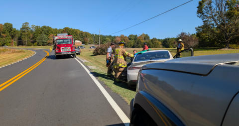 On September 15th 2025, Four members from Station 36 had the opportunity to train with the Madison-Rockingham Rescue Squad.