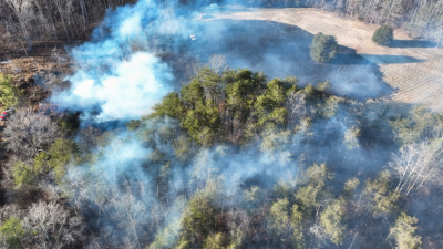 Jan. 7th 2026 Station 36 responded to a  Grass/Woods Fire