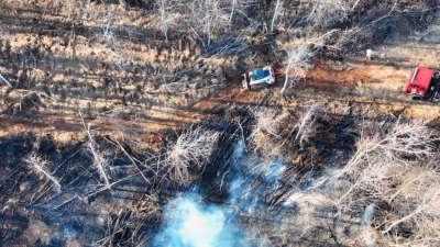 Jan. 7th 2026 Station 36 responded to a  Grass/Woods Fire