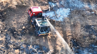 Jan. 7th 2026 Station 36 responded to a  Grass/Woods Fire