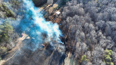 Jan. 7th 2026 Station 36 responded to a  Grass/Woods Fire