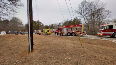 Jan. 24th 2026 Station 36 responded to a  Structure Fire