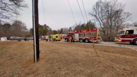 Jan. 24th 2026 Station 36 responded to a  Structure Fire