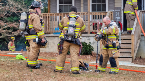 Jan. 24th 2026 Station 36 responded to a  Structure Fire