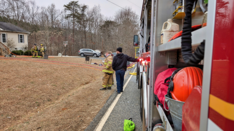 Jan. 24th 2026 Station 36 responded to a  Structure Fire