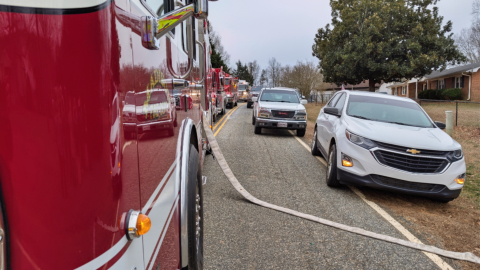 Jan. 24th 2026 Station 36 responded to a  Structure Fire