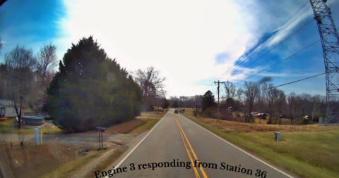 March 21st 2025 Brush Woods Fire