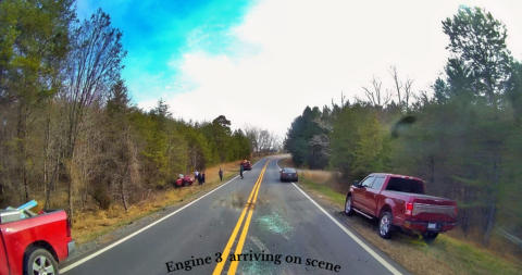 March 21st 2025 Brush Woods Fire