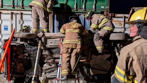 Station 36 Vehicle Extrication training