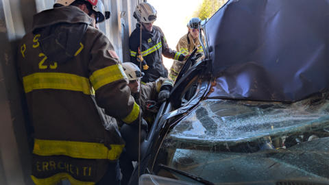 Station 36 Vehicle Extrication training