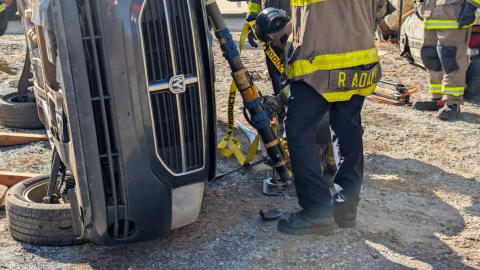 Station 36 Vehicle Extrication training