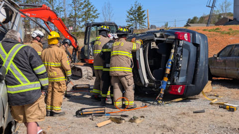 Station 36 Vehicle Extrication training