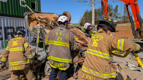 Station 36 Vehicle Extrication training