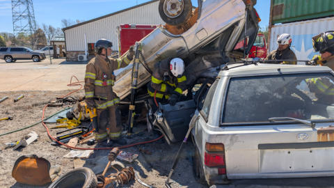 Station 36 Vehicle Extrication training