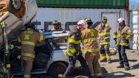Station 36 Vehicle Extrication training