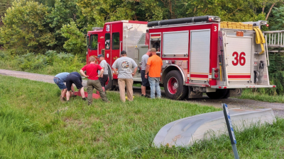 Water Shuttle Training Exercise